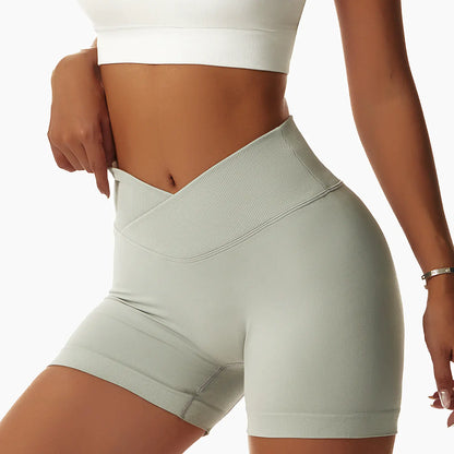 Tight Seamless Sports Shorts for Women