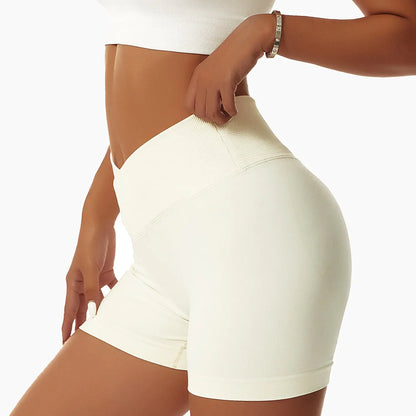 Tight Seamless Sports Shorts for Women